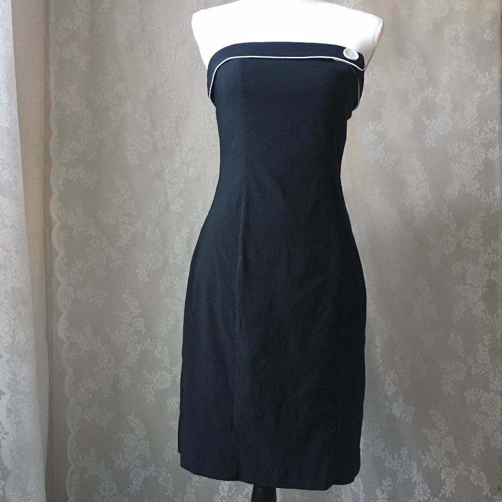 Express Black, Strapless Dress